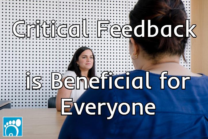 Critical Feedback is Beneficial for Everyone